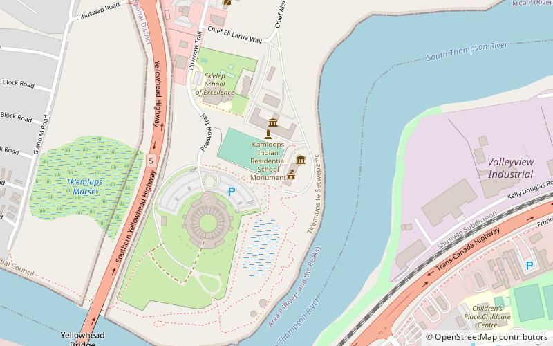 secwepemc museum and heritage park kamloops location map