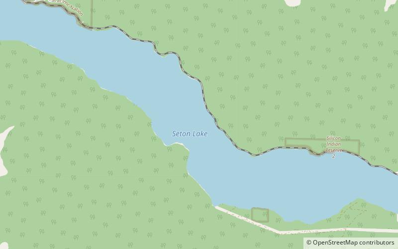 Seton Lake location map