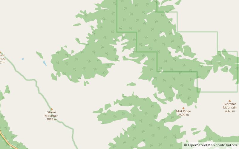 Kananaskis Improvement District location map