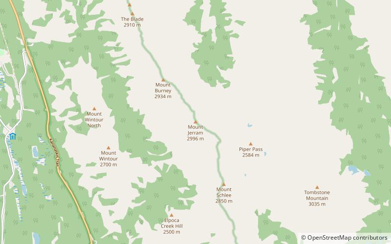 Mount Jerram location map