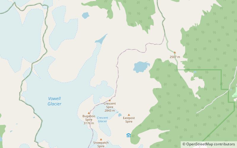 Brenta Spire location map