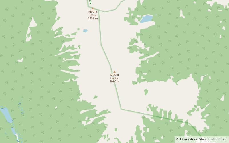 Mount Harkin location map