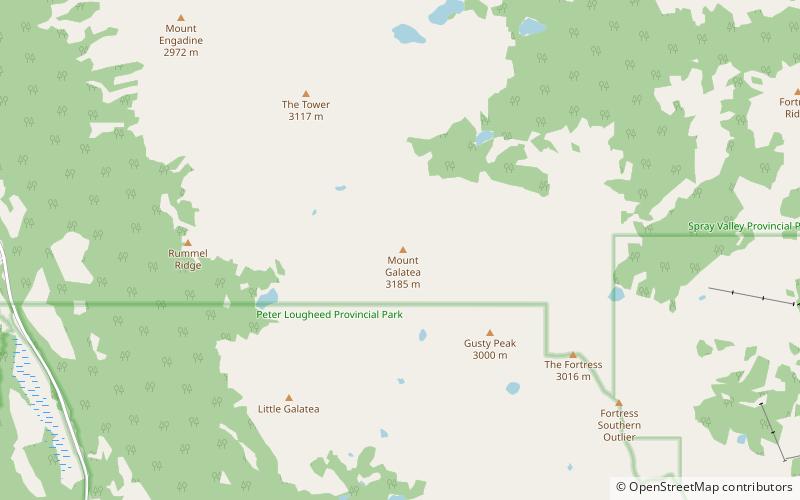 Mont Galatea location map