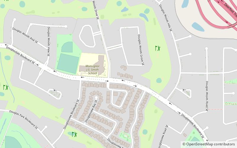 Douglasdale/Douglasglen location map