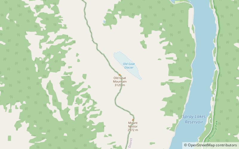 Goat Range location map