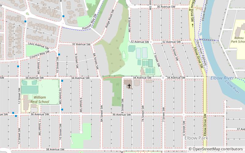 Elbow Park location