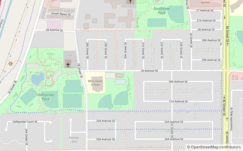 Dover Community Association location map