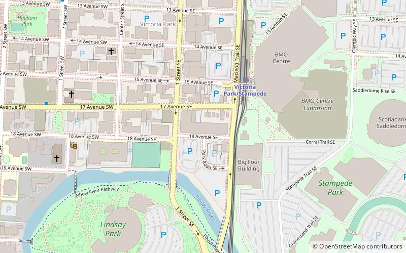 Elbow River Casino location map