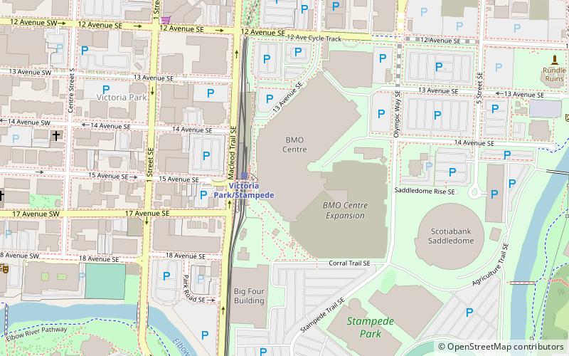BMO Centre location map