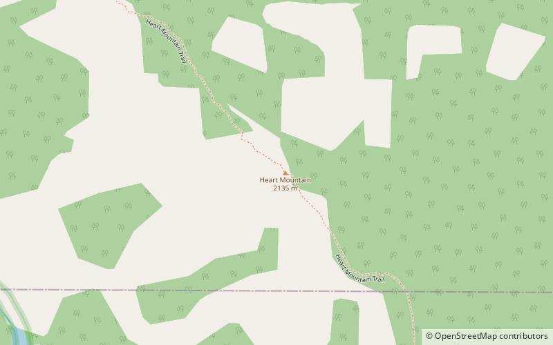 Heart Mountain location map