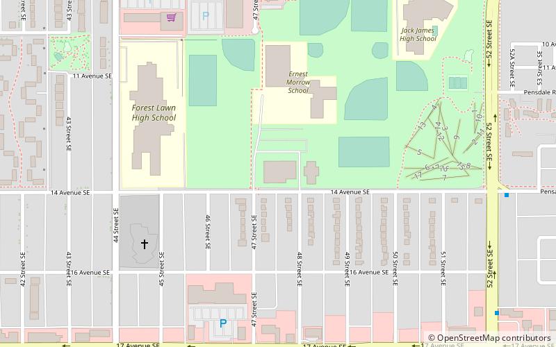 Ernie Starr Arena location map