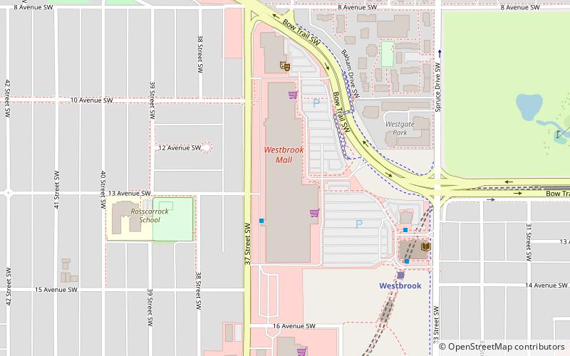 Westbrook Mall location map