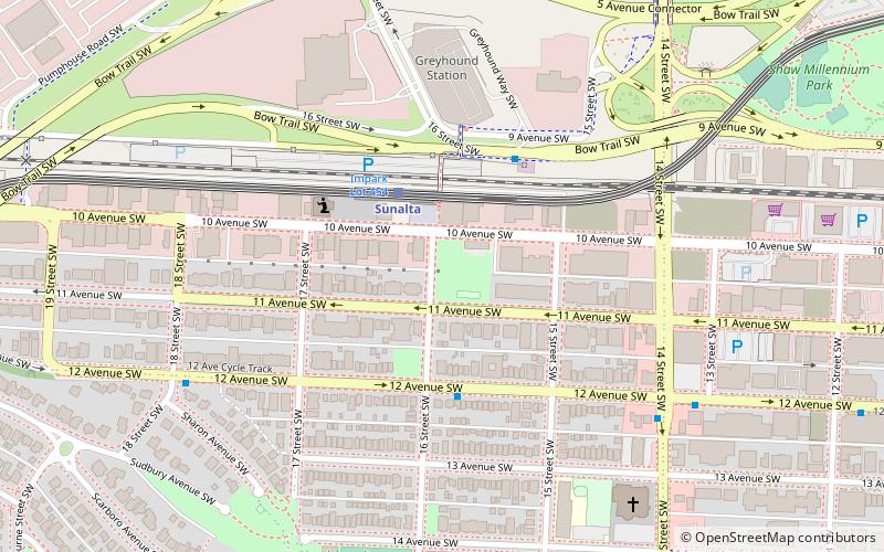 Sunalta Station Place location map