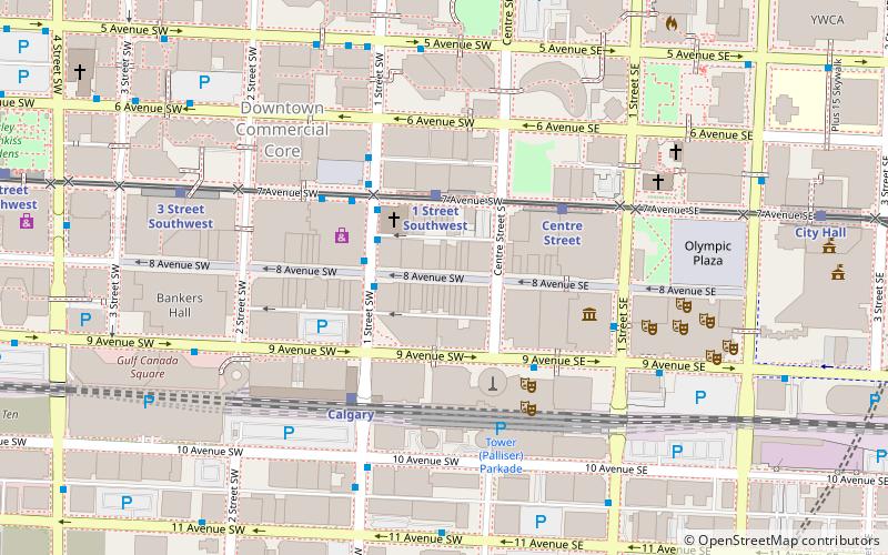 Stephen Avenue location map