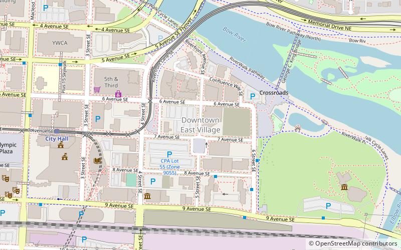 Downtown East Village location map