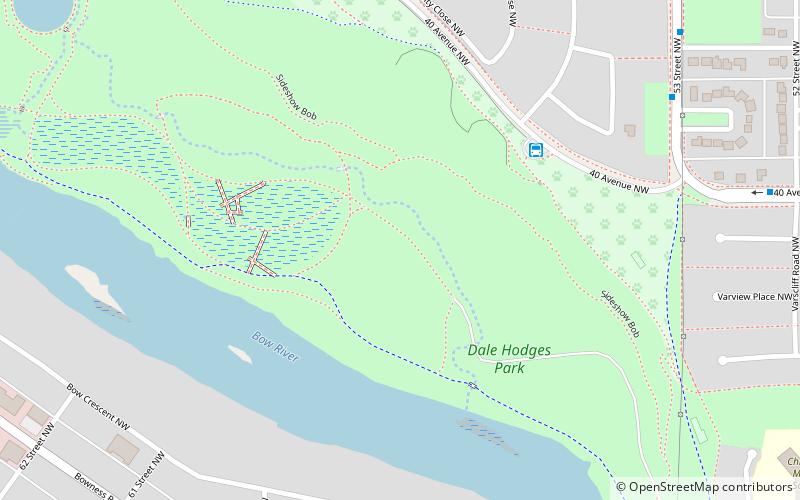 Dale Hodges Park location map