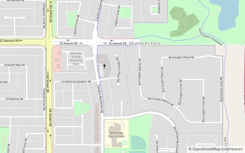 Calgary-Greenway location map