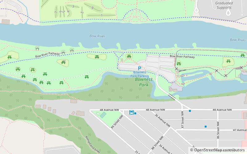 Bowness Park location map