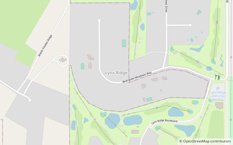 lynx ridge calgary location map