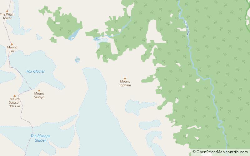 Mount Topham location map