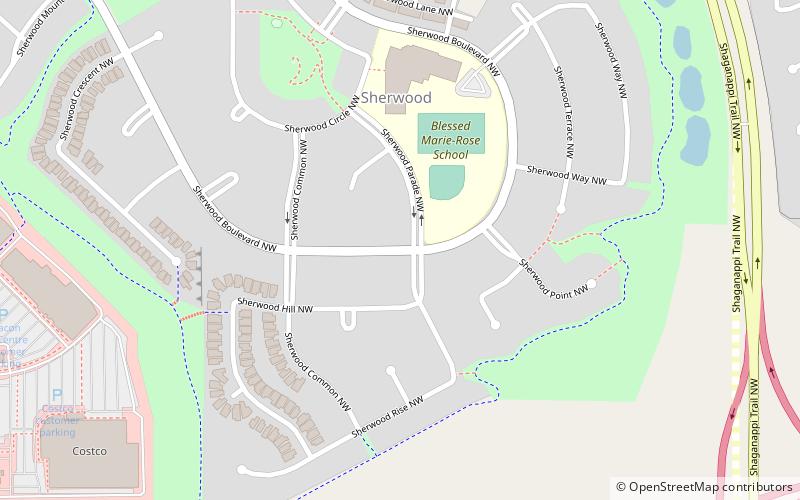 symons valley calgary location map