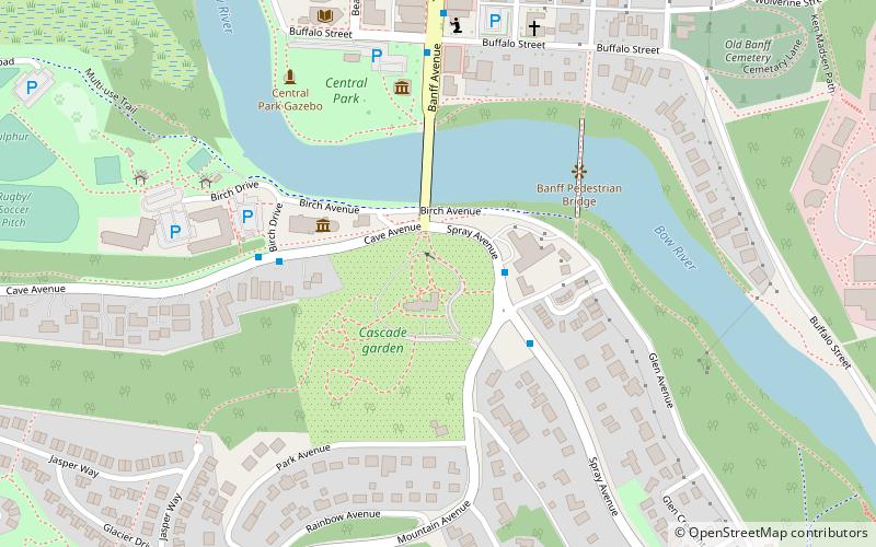 Canada Place Banff location map