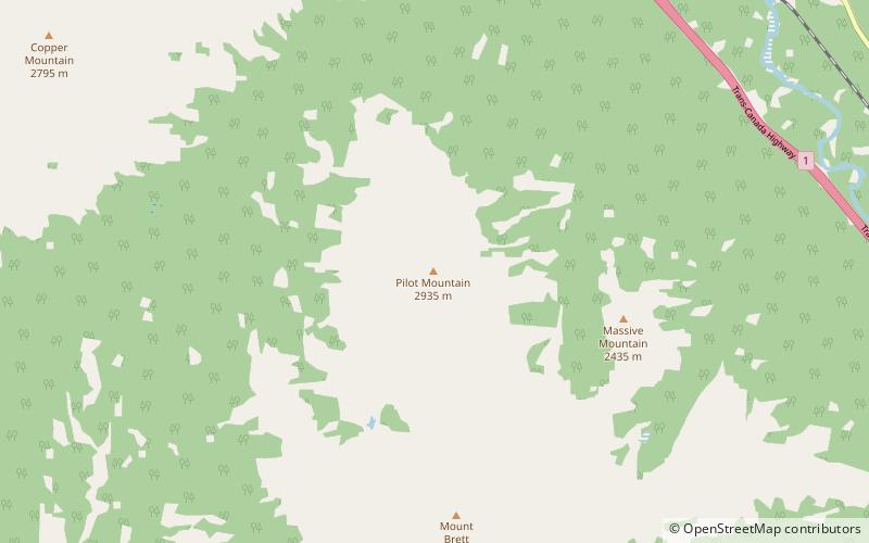 Pilot Mountain location map