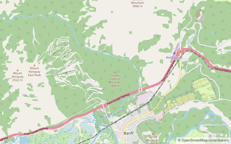 Stoney Squaw Mountain location map