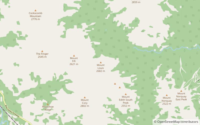 Mount Louis location map