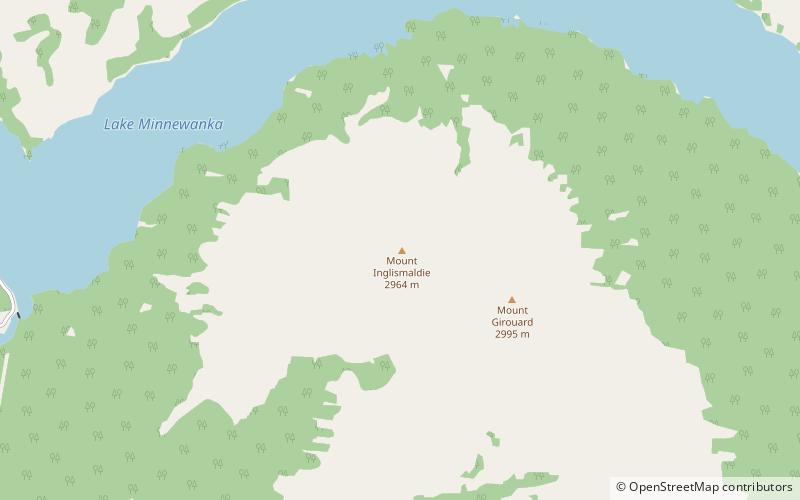 Mount Inglismaldie location map