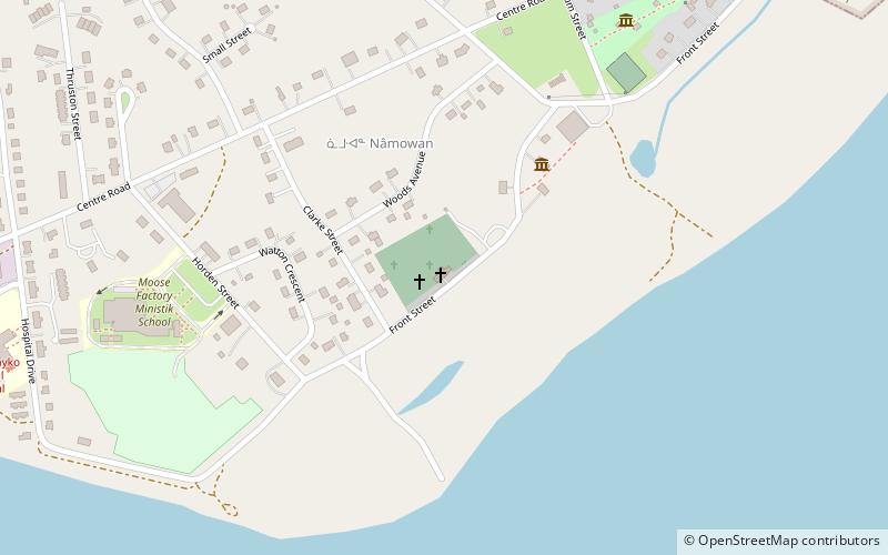 St. Thomas' Anglican Church location map