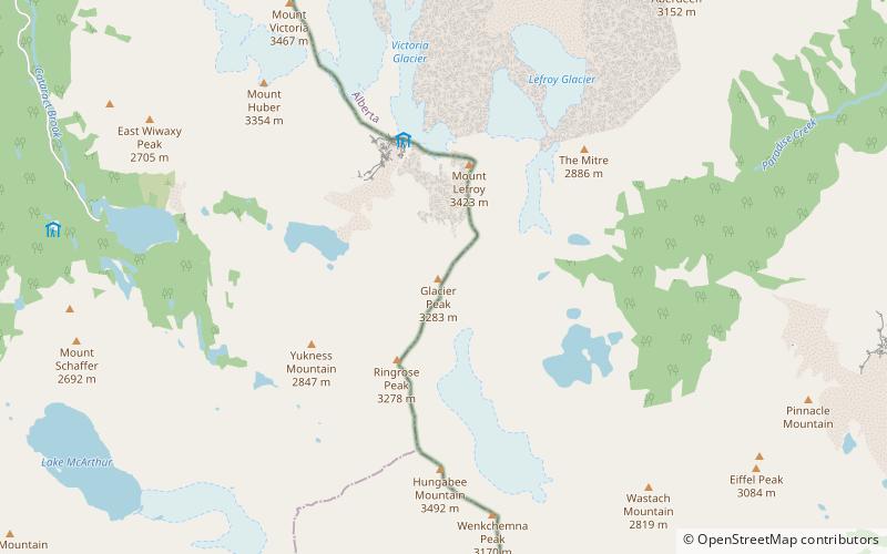 Glacier Peak location map