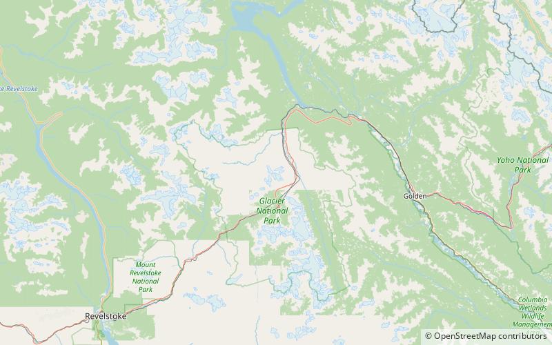 Hermit Mountain location map