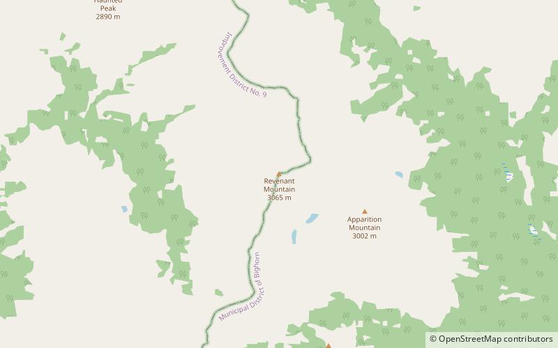 revenant mountain location map