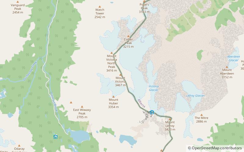 Mount Victoria location map