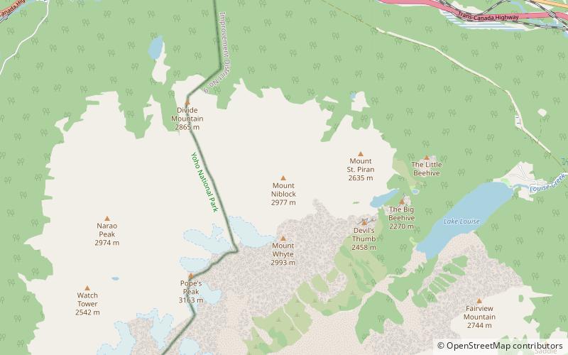 Mont Niblock location map