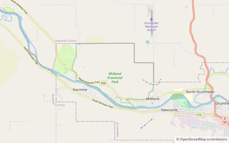 Midland Provincial Park location map