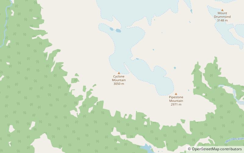 improvement district no 9 banff nationalpark location map