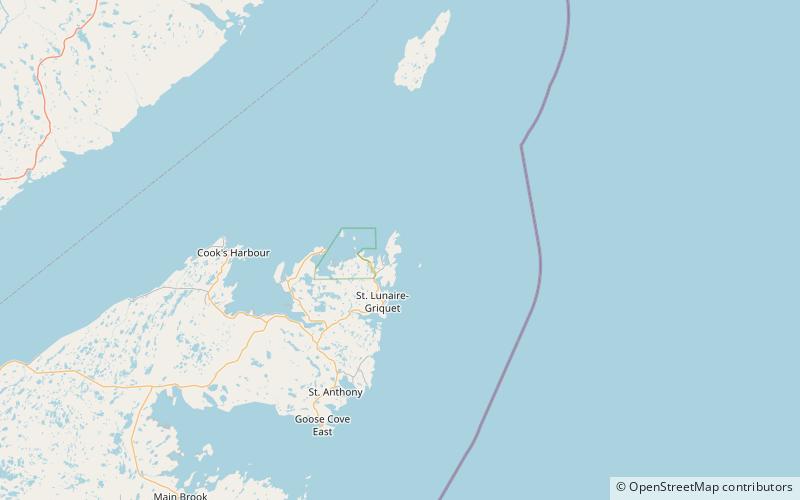 Quirpon Island location map