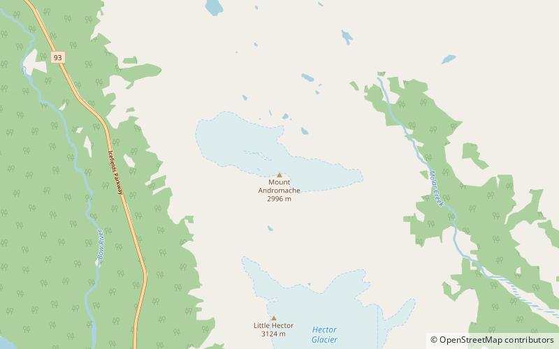 Mount Andromache location map