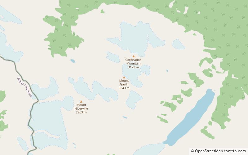 mount garth location map