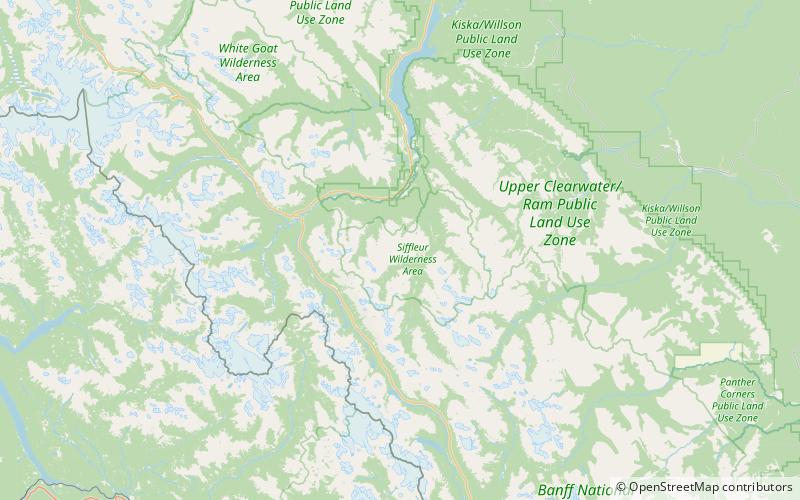 Mount Loudon location map