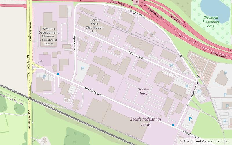 C.N. Industrial location map