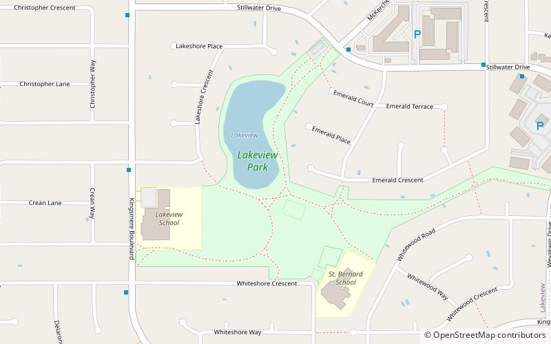 Hampton Village location map