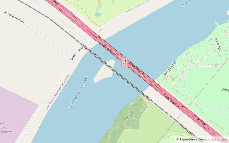Grand Trunk Bridge location map