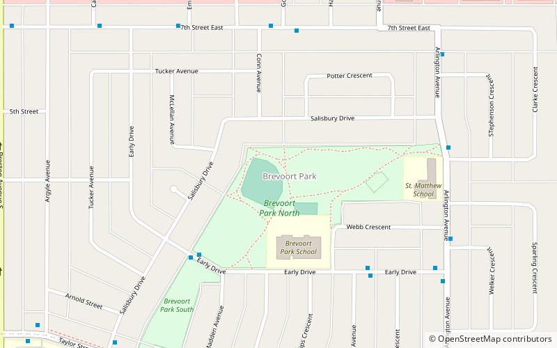 Brevoort Park location map
