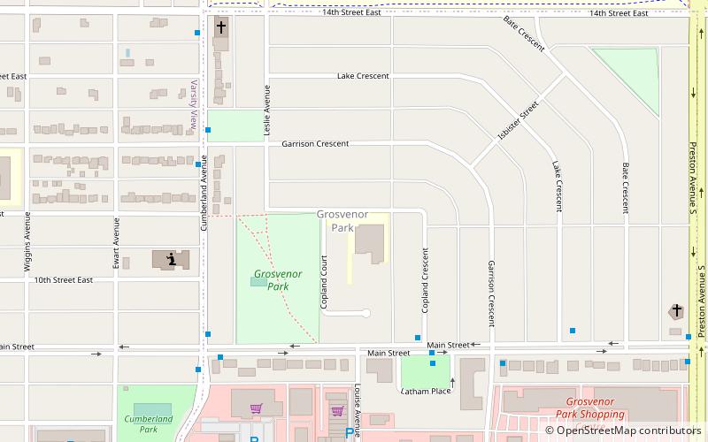 Grosvenor Park location map