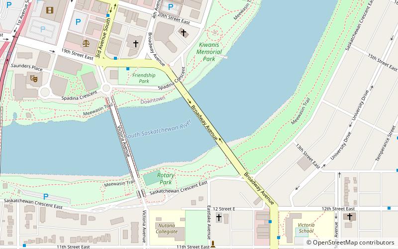 Broadway Avenue location map