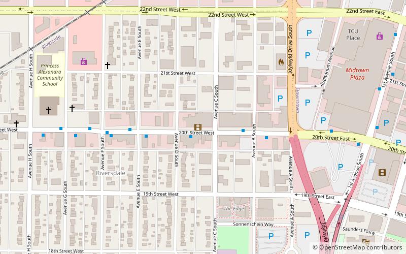 Roxy Theatre location map