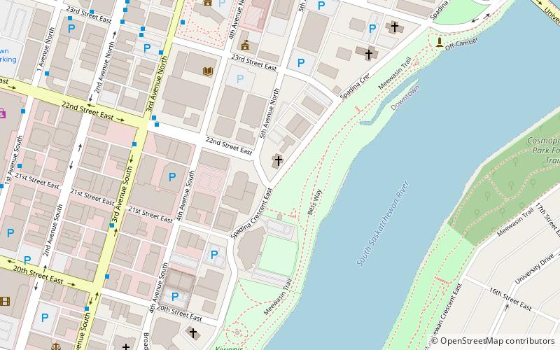 Cathédrale Saint-Paul de Saskatoon location map